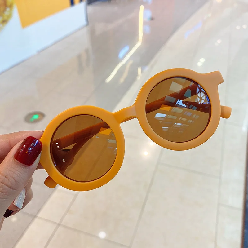 2026 Modische Neue UV400 Kinder-Sonnenbrille mit Weichen Bärenohren Runde Sonnenbrille für Babys Mädchen Jungen Kleinkinder Outdoor Strand Urlaub Geschenk – Detail 10