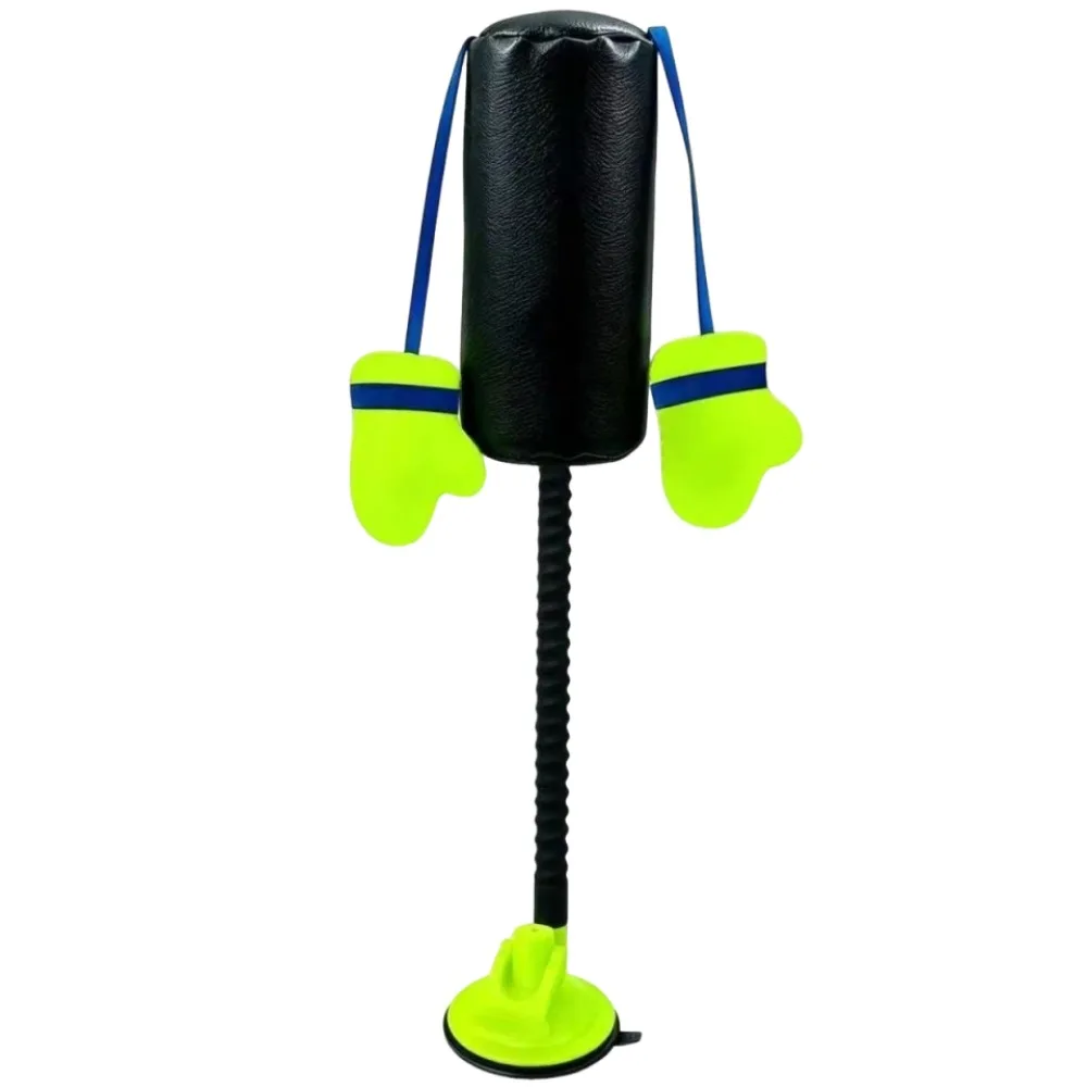 Creative Cat Boxing Suction Cup Base Self-Play Pet Punching Bag Standing Stable Interactive Cat Boredom Relief