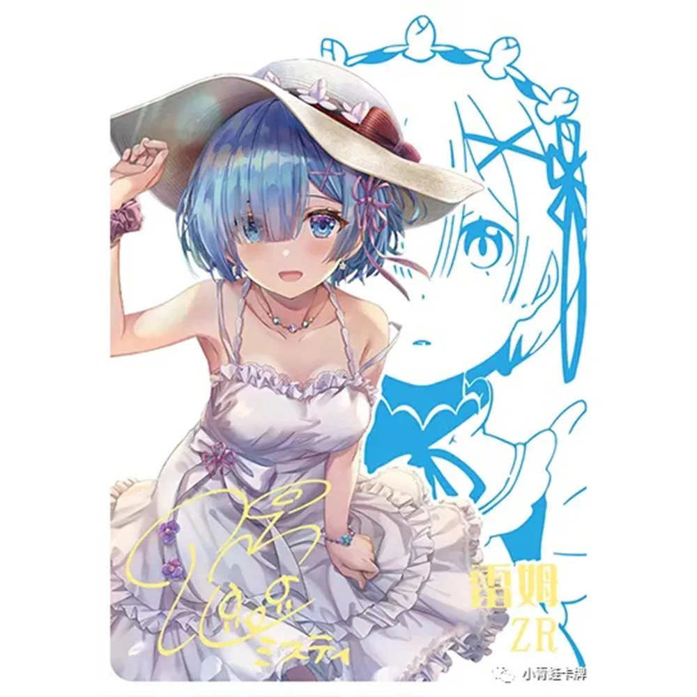 9PC/Set Anime Goddess Story 5M03 Xinghai Series ZR Card Game Party Collection Ornament Display Christmas Birthday Gift