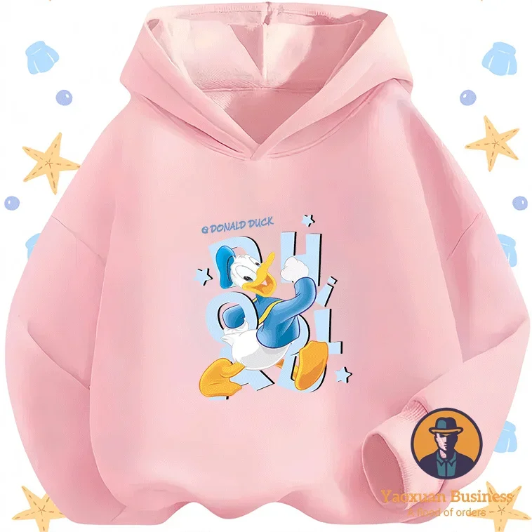 Quente disney mickey mouse meninas meninos moletom bonito dos desenhos animados impressão quente à prova de vento outono inverno moda