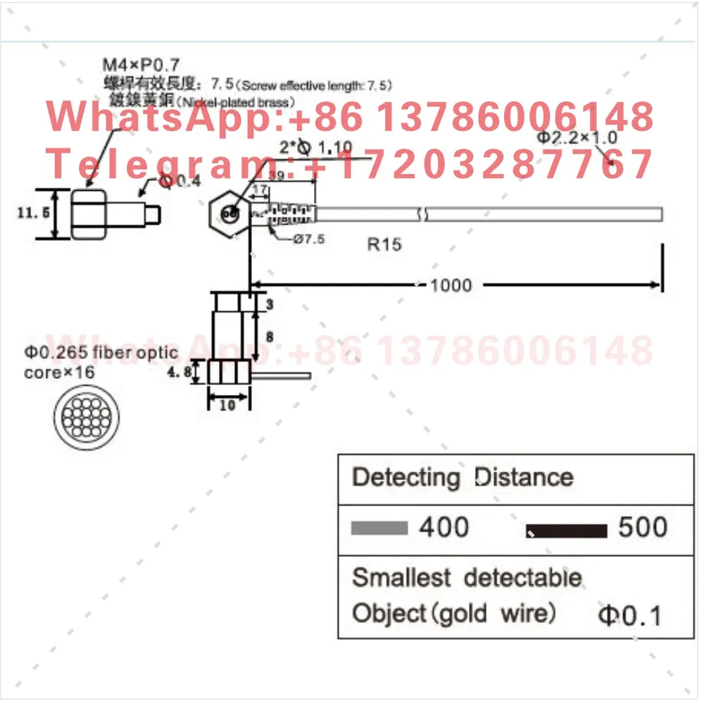 Original new Jiazhun fiber optic sensor FFTC16-310TZ 320TZ 410TZ 420TZ genuine guarantee