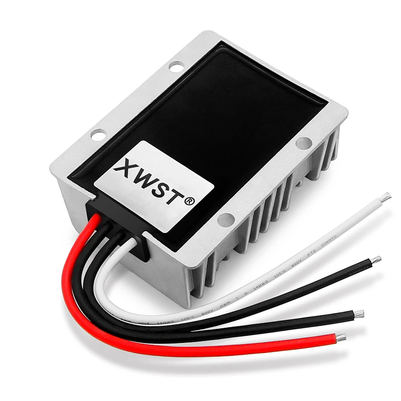 XWST Newest 12V to 13.8V DC DC Converter 21A 30A Step Up Boost Power Converter 13.8V Stabilizer for LEAD-ACID Support Dropship