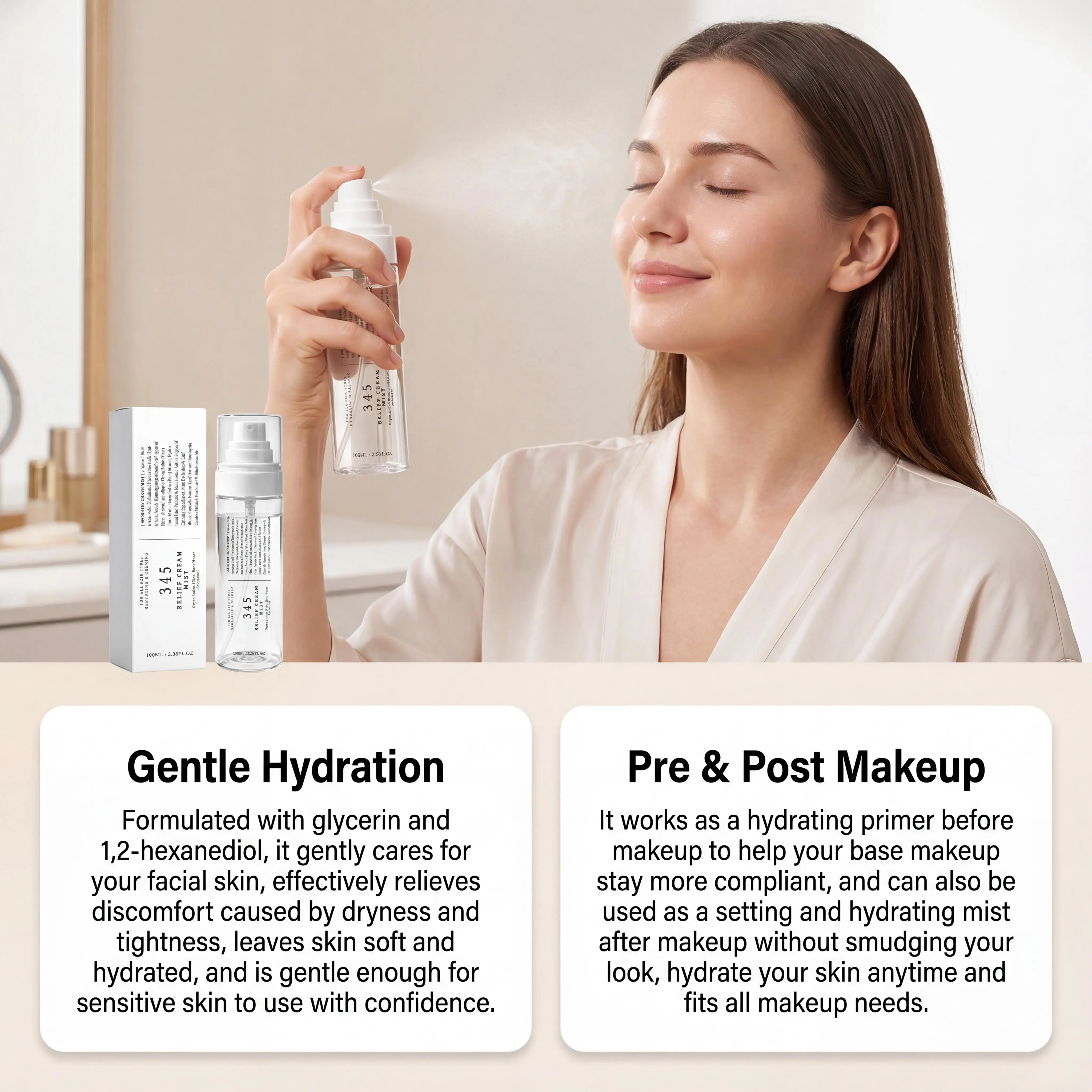 Crema Spray Lenitiva 345 per l - Silk Press Serum recensione e prezzo
