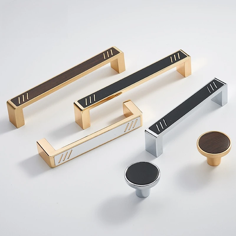 Modern Simple New Wardrobe Bathroom Cabinet Door Handle Gold Cabinet Drawer Cabinet Handle Furniture Hardware Accessories