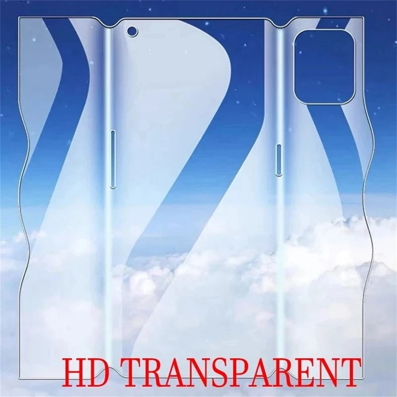 4 قطعة 360 °   فراشة هيدروجيل فيلم ل ViVO X200 برو Mini X200 غطاء كامل واقي للشاشة للهاتف ViVO X100 Pro X100 فيلم لينة