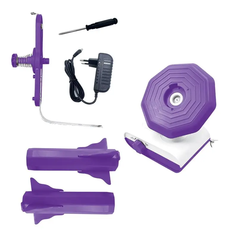 dta4-50-upgraded-electric-yarn-winder-dual-roller-for-crocheting-super-strong-tension-ideal-for-home-studio