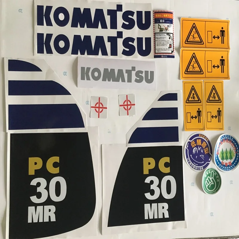 For Excavator Wholesale Stickers For Komatsu Pc20mr Pc30mr Pc55mr Pc78us Pc78uu Pc128us Custom Stickers