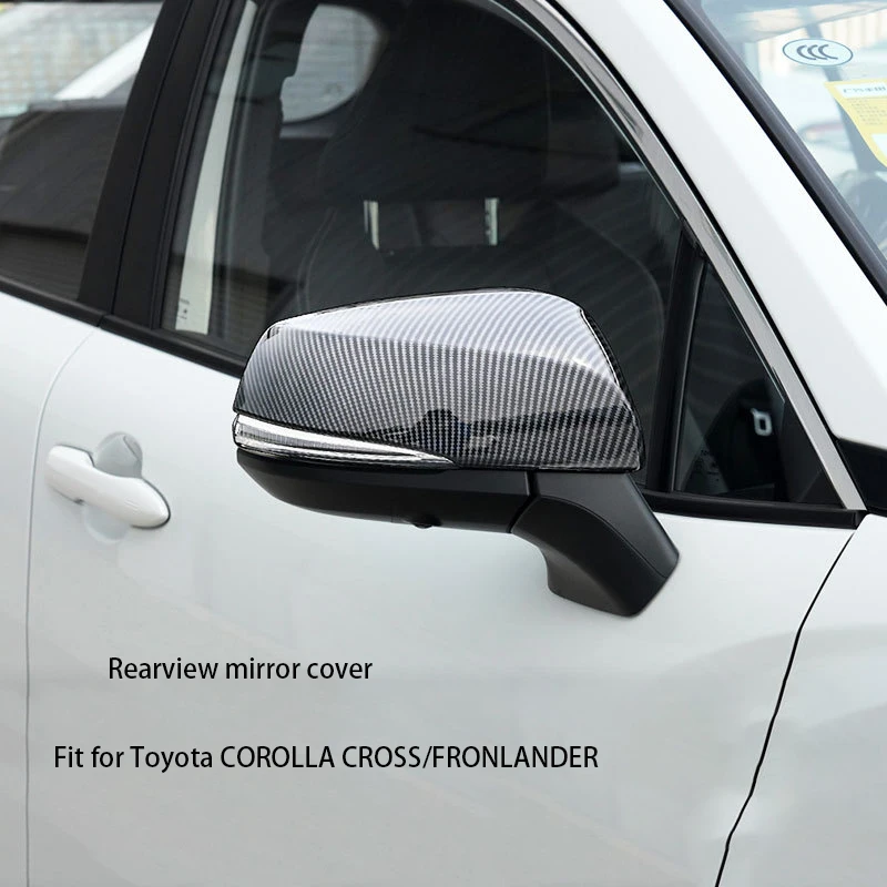 For Toyota Corolla Cross Rearview Mirror Cover Kerb Rear Mirror Protector Sticker