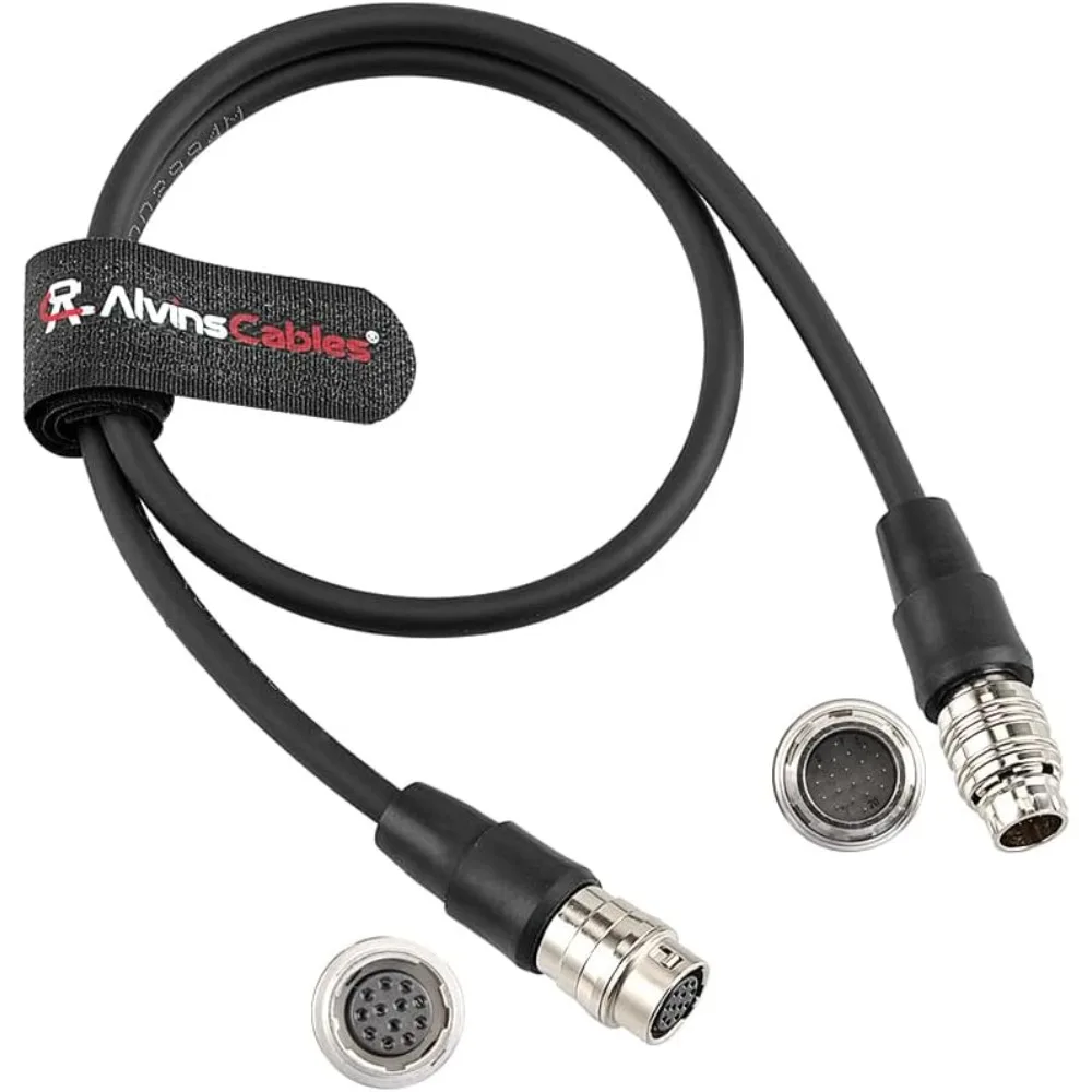 

Alvin's Cables Hirose 20 Pin Male to Hirose 12 Pin Female Servo Zoom Control Cable for Canon Servo Lenses, 50CM/20Inches