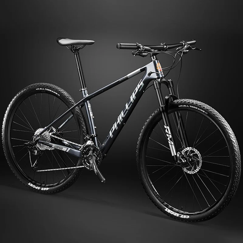 27.5 inch 29 inch Carbon Fiber Mountain Bicycle Cross Country Carbon Mountain Bike with Hydraulic Disc Brake MTB 27/30/33 Speed