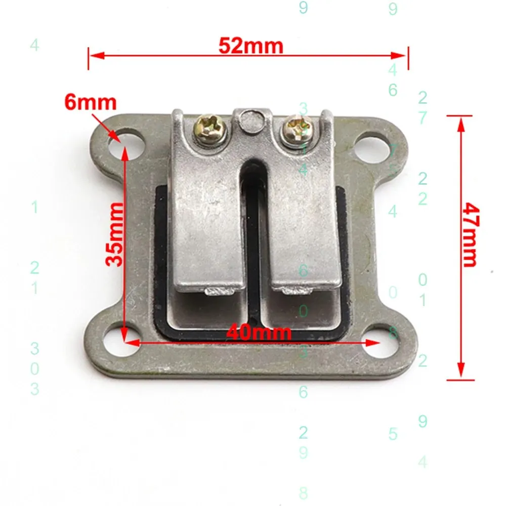 47cc 49cc Carburetor Reed Intake Manifold Kit for Pocket Bike Mini ATV Dirt Bike