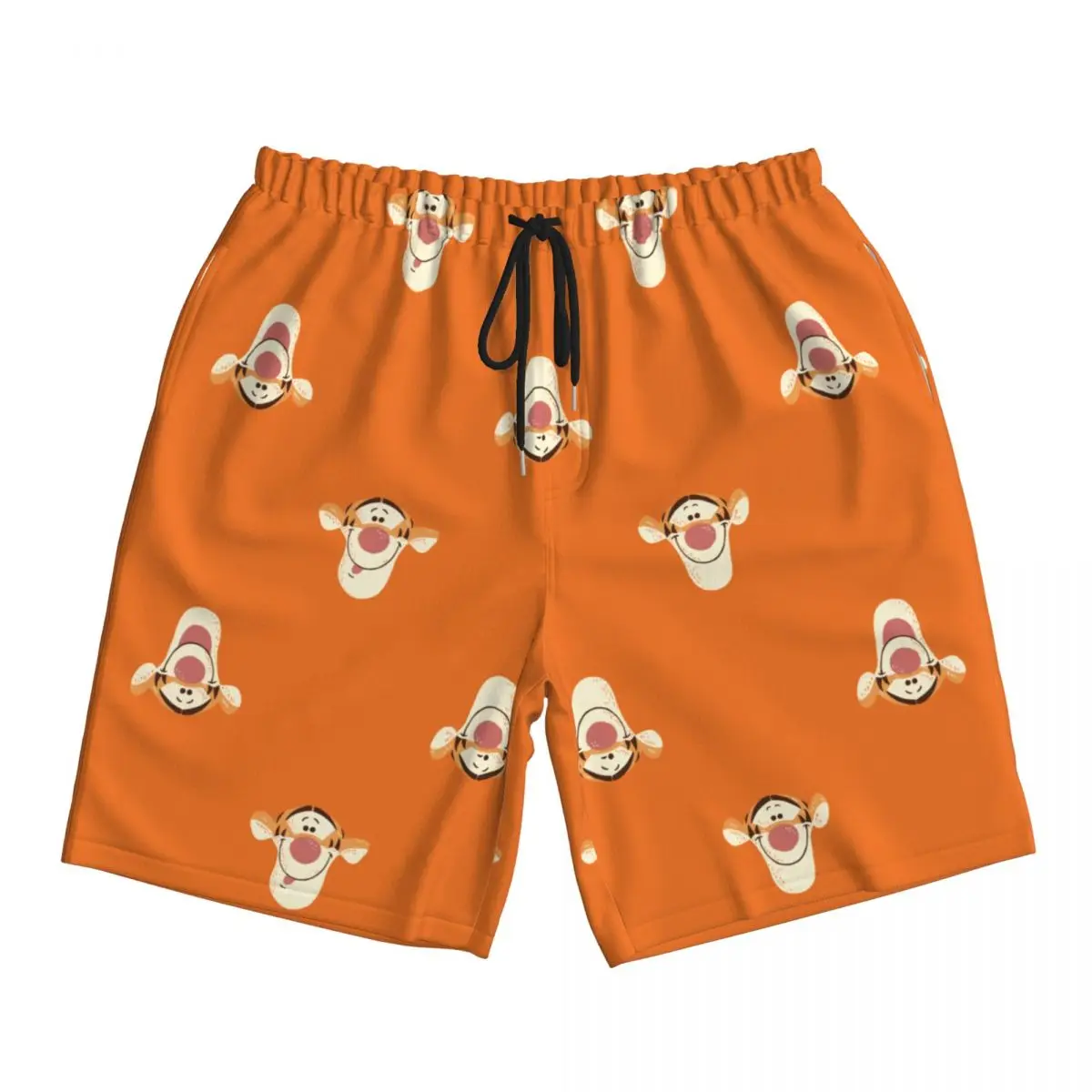 

Новые летние мужские шорты с рисунком тигра Винни-Пуха, женские плавки, пляжные шорты с принтом, быстросохнущий купальник для отпуска