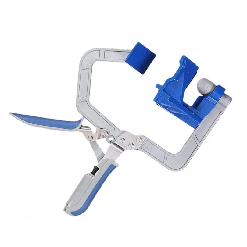 

Auto Adjustable Right Angle Clip Clamp for Woodworking Clamp Tool 90 Degree Shaped Joints Angle T Shaped Connector