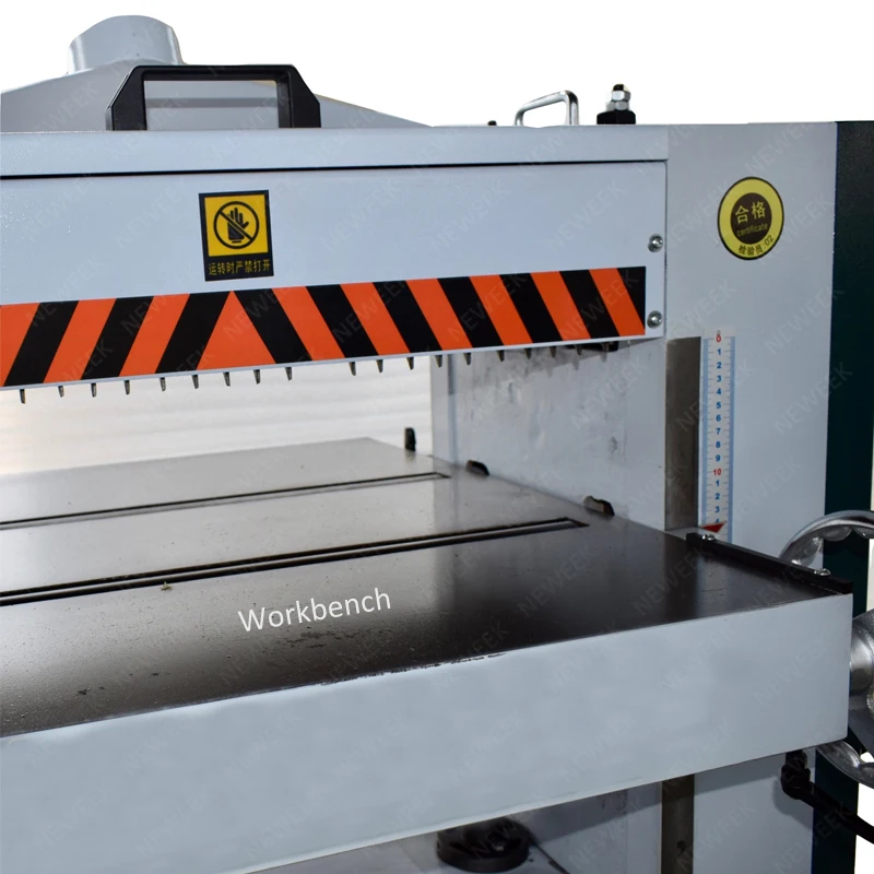 NEWEEK Heavy  Single Side 700mm 500mm Helical Cutterhead Straight Spiral Bladeswood Thicknesser Planer Planing Machine
