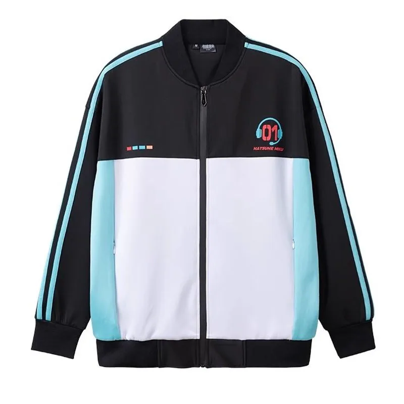 Hatsune Miku Esports Heart Jacket Animation Peripheral Loose Casual Comfortable Versatile Large Size Men\'s Women\'s Jacket