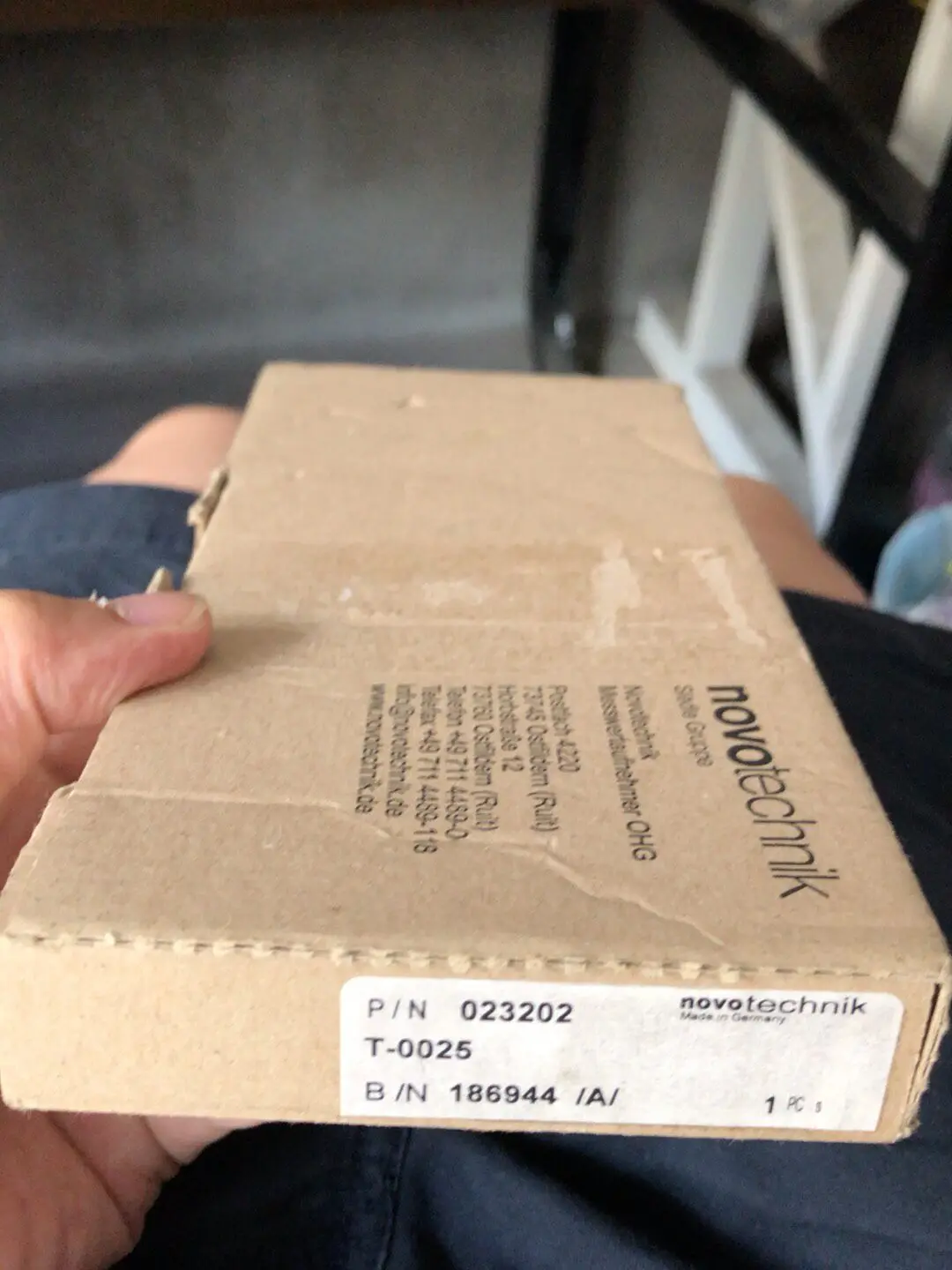 NovoTechnik Displacement Sensor T-0025 Brand New Original Genuine, Real