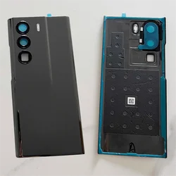 Rear Housing For ZTE Axon 40 Ultra Space Edition A2023P Ceramic Back Cover Repair Replace Phone Battery Door Case Camera Lens