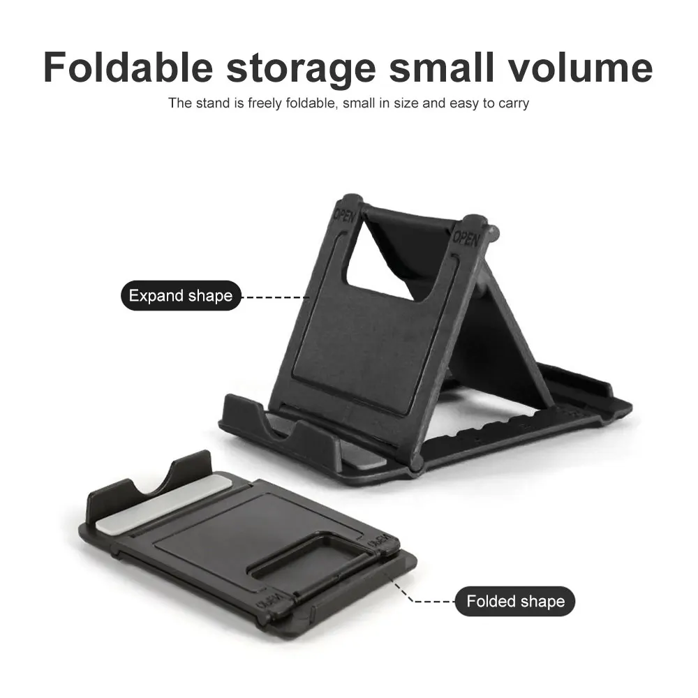 Table Adjustable Phone Holder Bracket Desktop Stand For ipad iPhone Samsung Xiaomi Huawei Folding Universal Mobile Phone Stand