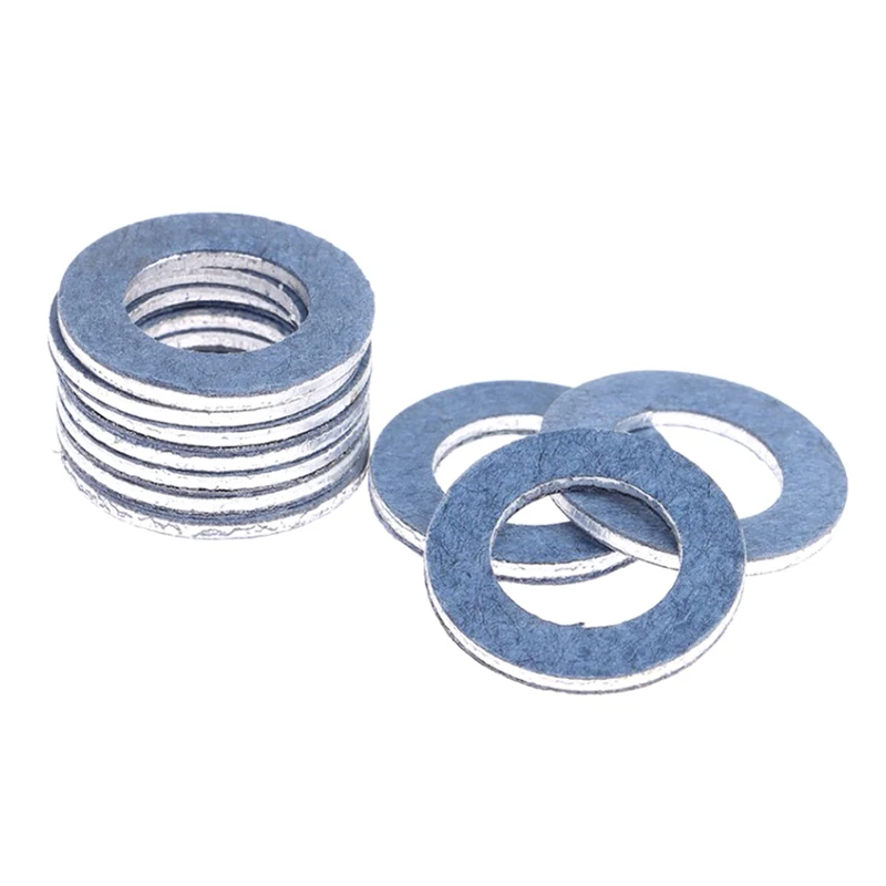 

5/20pcs Oil Drain Sump Plug Washers Gasket Hole Seal Gasket Engine Parts Oil Pan Gaskets