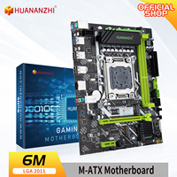 HUANANZHI X79 6M Motherboard Intel XEON E5 LGA2011 All Series DDR3 RECC NON-ECC memory NVME USB3.0 processor C2/V1/V2