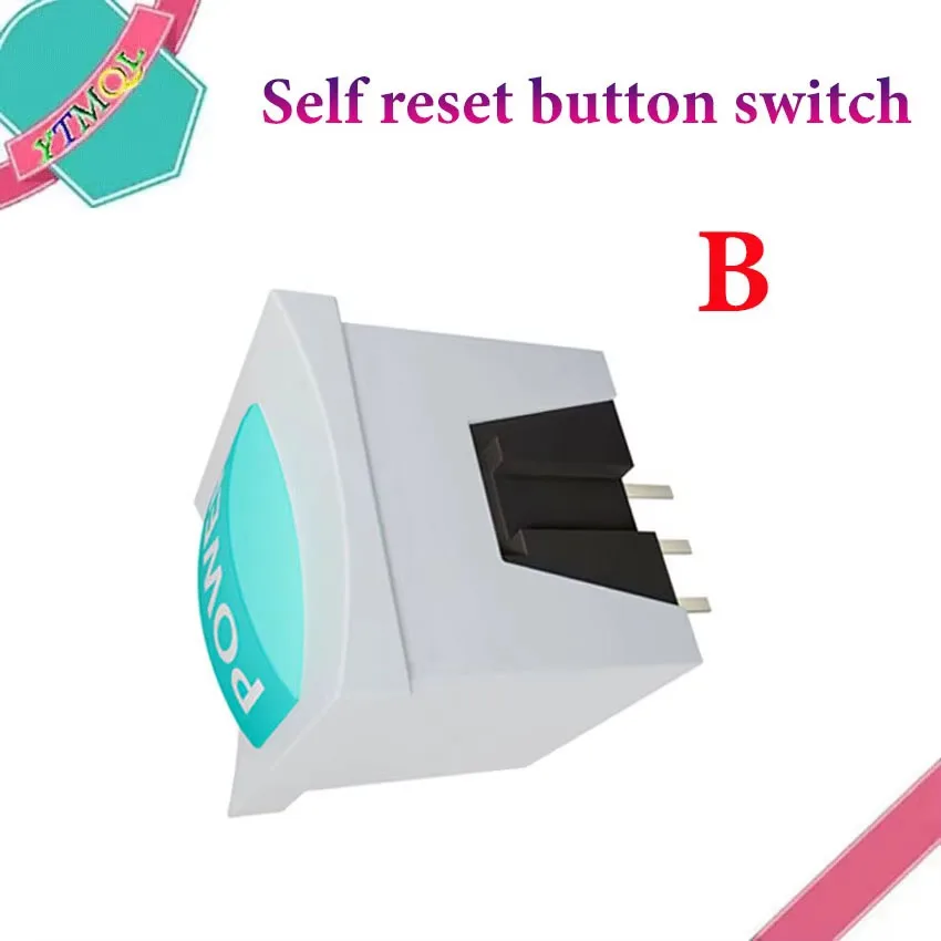 1Pcs Original genuine button switch self resetting applied to coin operated telephones, car garage doors