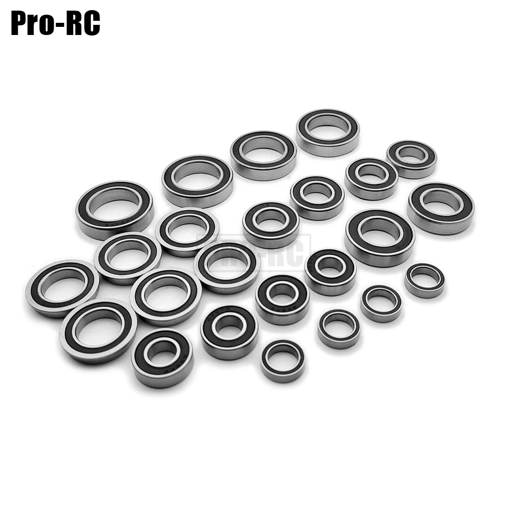 24Pcs Losi 1/5 5IVE-T 5T 5IVE-B 5B Complete Bearings Kit Rc Car Part