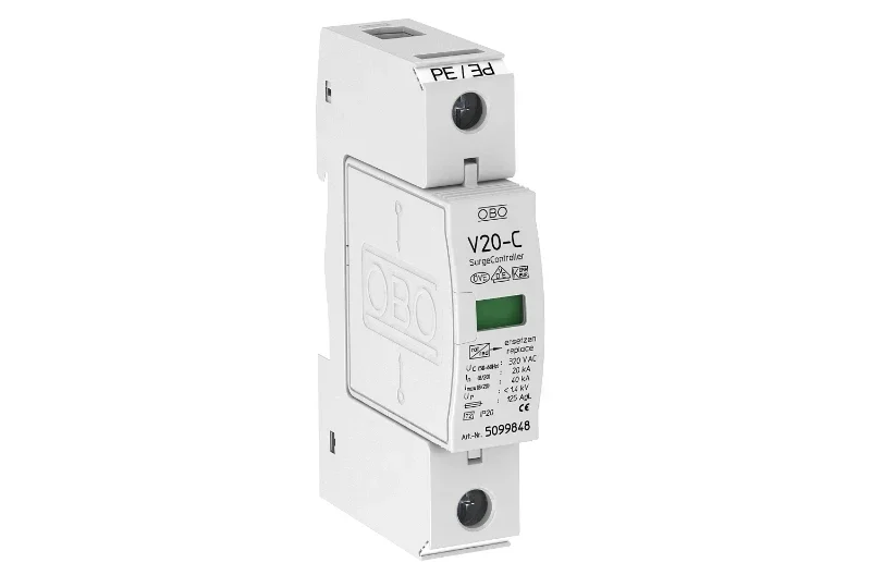 Free Shipping German OBO Surge Protector V20-C/1-320V Arrester Electrical Control Genuine Spot Promotion