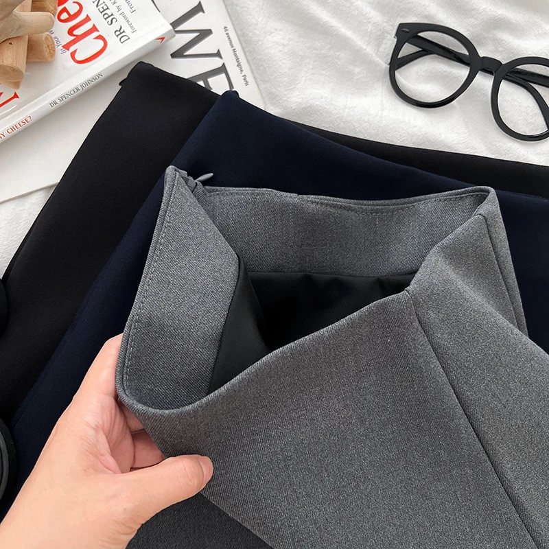 Mode Borduren Hoge Taille Mini Rok Vrouwen Kawaii Pak Anti-Slip A-lijn Pakket Hippe Rok Vrouwelijke Y2k slim Fit Faldas Nieuwe