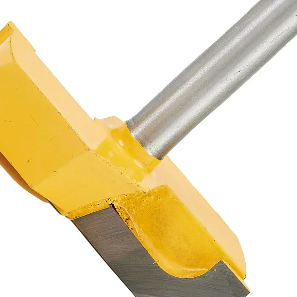 8mm Shank Cleaning Bottom Router Bits 2-1 4 Cutting Diameter For Planing Router Bit Woodworking Milling Cutter