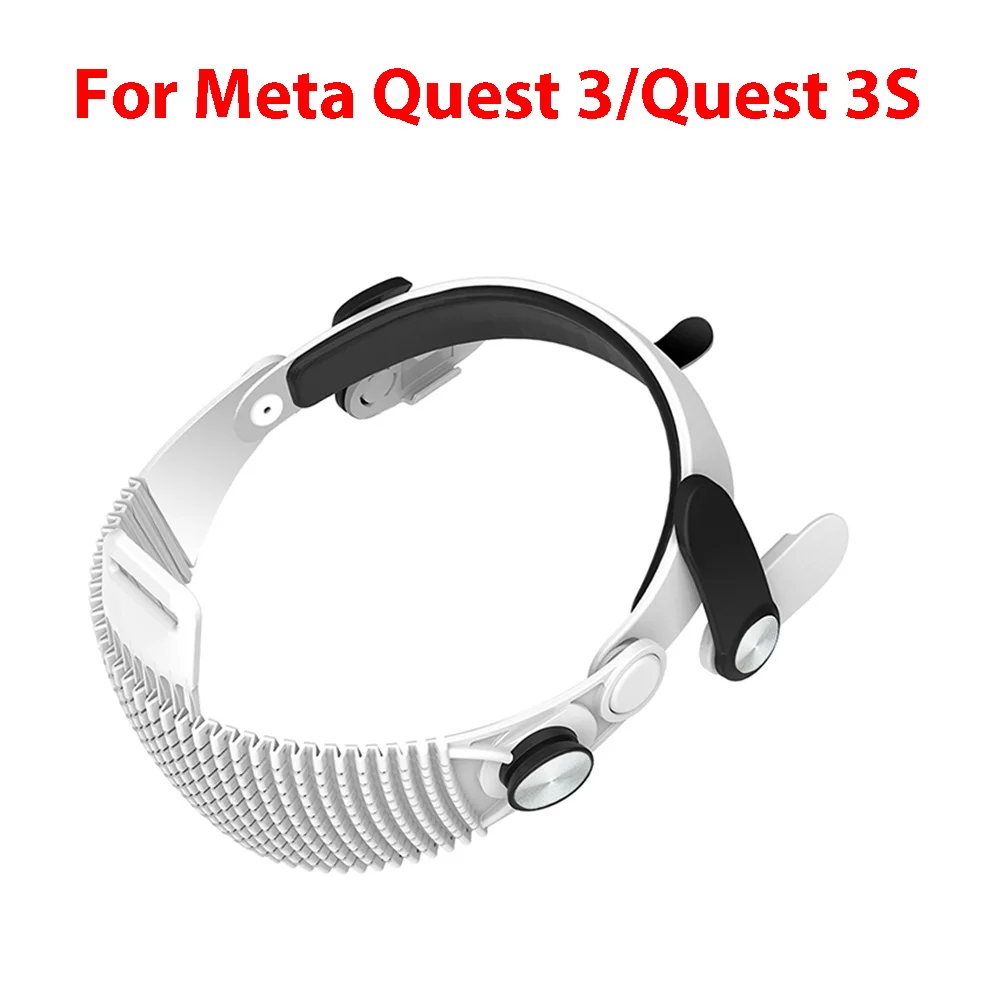 

For Meta Quest 3/Quest 3S Head Strap Breathable Adjustable Headband with Memory Foam