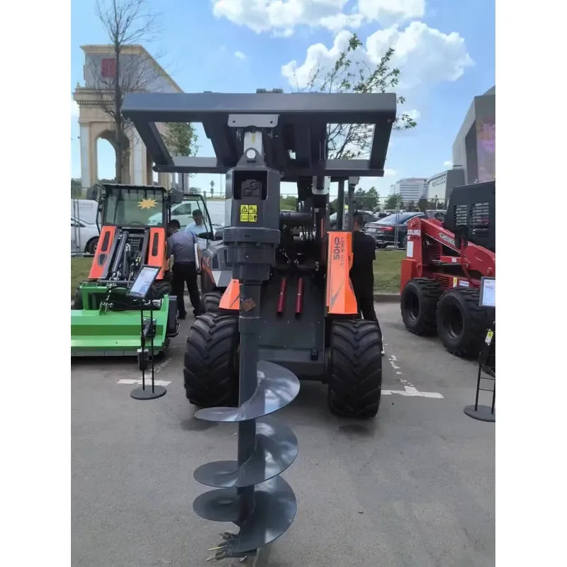 Factory Manufacturer High Quality Tuolong Drill Column Digger for Small Skid Steer Loaders Excavator Auger Drills
