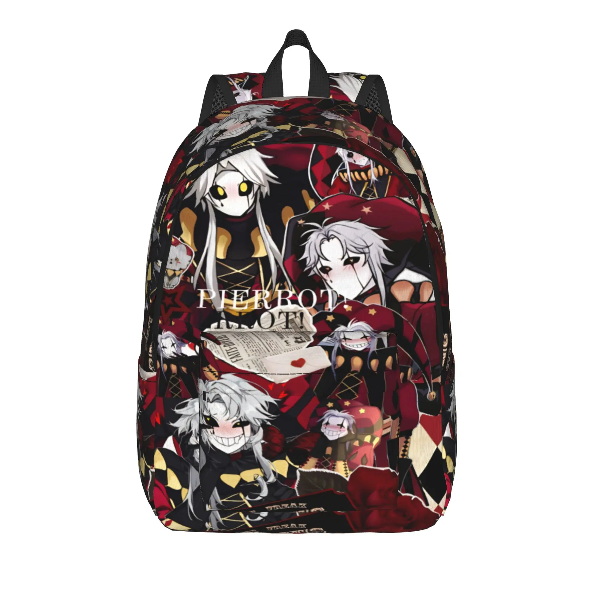Pierrots The Freak Circus Backpack for Men Women Teenage Student Hiking Travel Daypack  College Shoulder Bag Gift