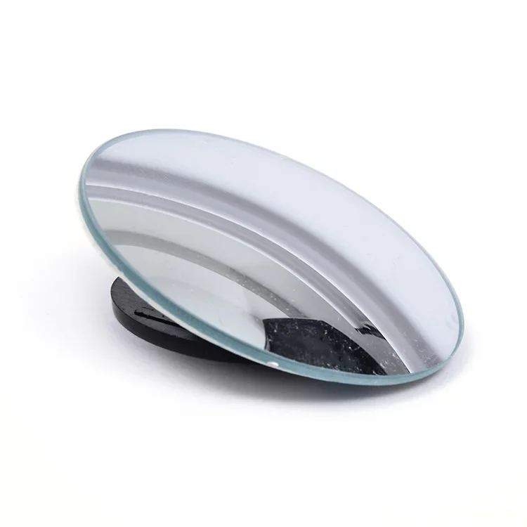 2PCS 360° Adjustable Car Blind Spot Mirror – Wide Angle Round Convex Rearview Auxiliary Mirror for Reverse & Side Viewing