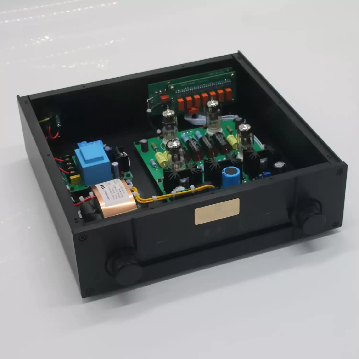 PRT12A upgraded version of dual channel bile prestage amplifier-for reference, the United States Gary CARY-SLP90  AC115V/AC230V