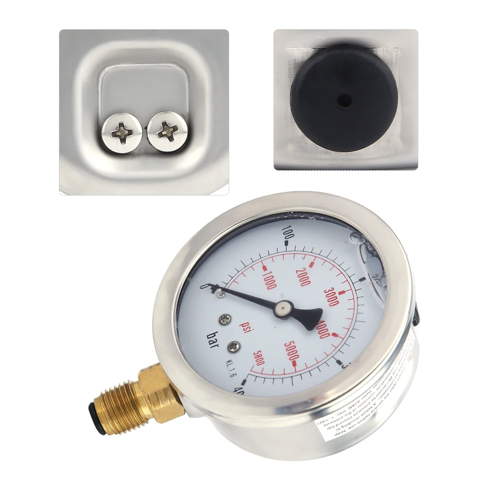 اختبار خرطوم هيدروليكي خرطوم هيدروليكي نقطة اختبار اقتران M16 * 2-BSP1/4 + 0 ~ 400BAr 6000PSI مقياس 1.5 متر خرطوم طقم اختبار خرطوم هيدروليكي