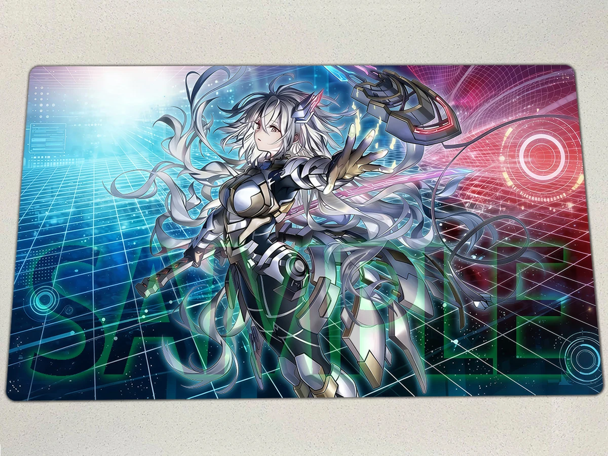 YuGiOh Playmat Sky Striker Mobilize - Linkage! TCG CCG Mat Surgical Striker - S.P.E.C.T.R.A. Trading Card Game Mat Mouse Pad Bag