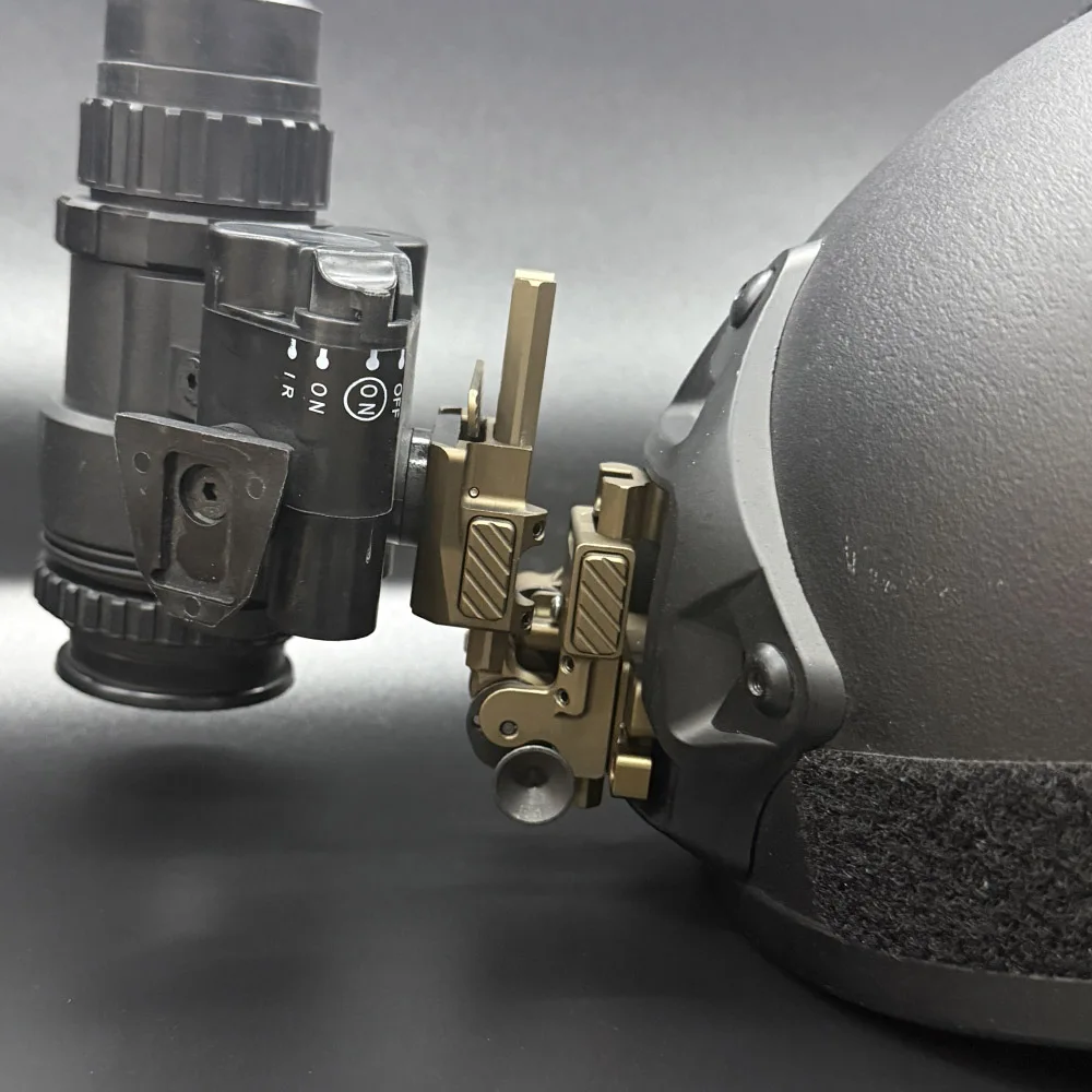 Neue Ultraleichte NVG-Halterung Metallarm Schwalbenschwanz-Schnittstelle für Nachtsichtgeräte Passend für PVS-14 PVS31 GPNVG-18 – Detail 12