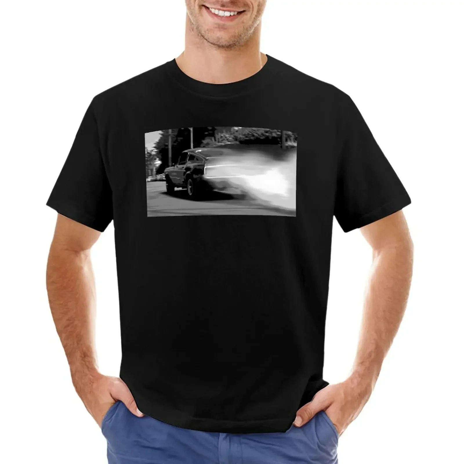 Bullitt T-Shirt plus sizes funnys mens t shirts casual stylish