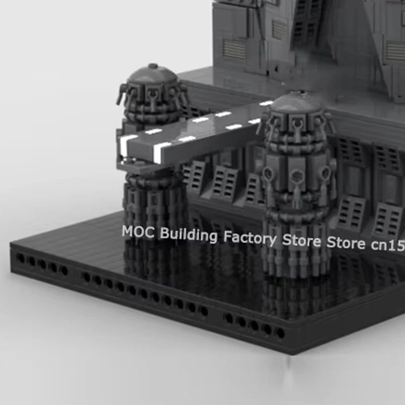 

﻿ Конструктор MOC: Модель Замка Солдата из Космической Серии Фильмов, Сборные Кирпичики, Креативные Игрушки, Коллекция, Декор, Подарки на Рождество