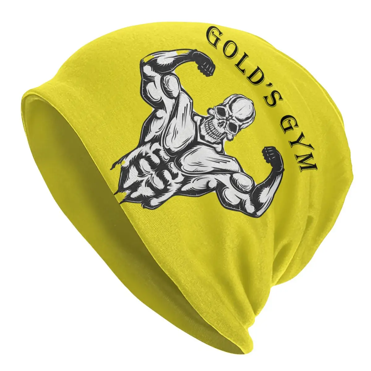 Golds Gym Bodybuilding Fitness Hat Pullover Children Thin Warm Male Polyester Caps