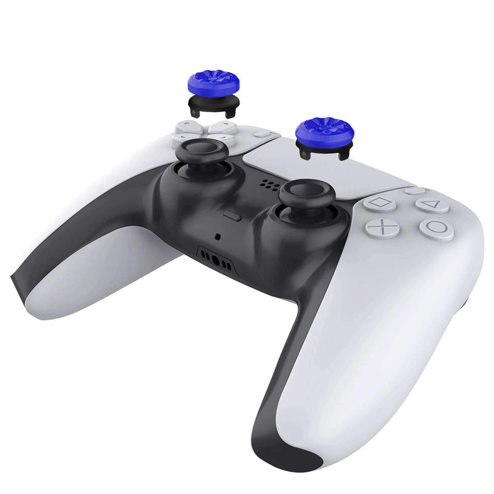 Per PS5 Playstation 5 PS4 Playstation 4 Gaming Joystick extenders Enhanced thumb Grip Caps Kit Thumbsticks High-Rise Mid-Rise