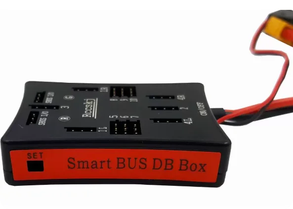 SBUS/PPM Channel Expander for RC Jet - 3-Channel Receiver to 10-Channel Output Adapter - Auto Reverse & XT60 Power Input