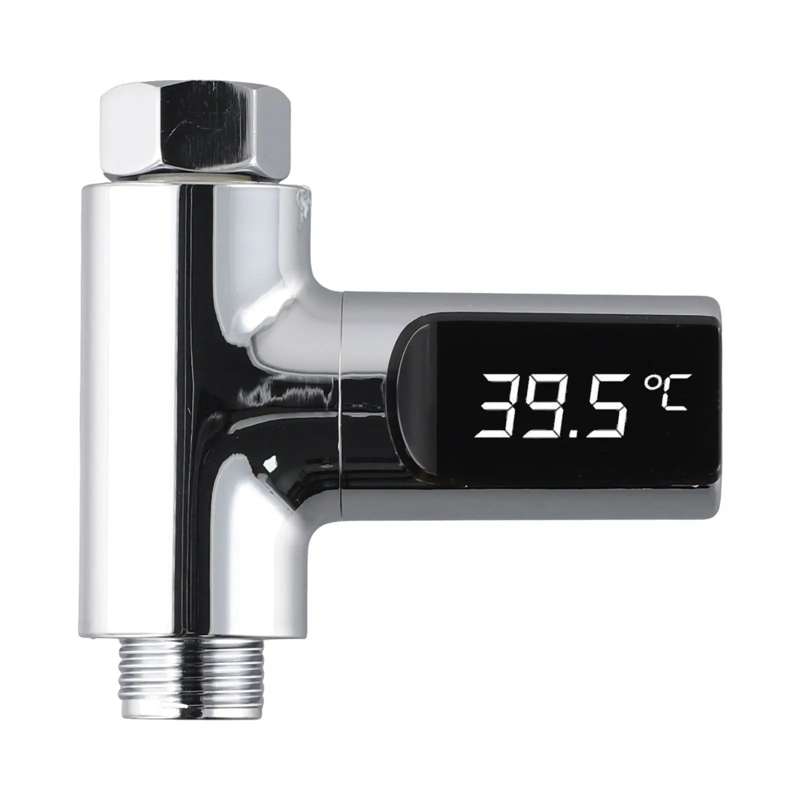 Display Water Temperture LED Monitor Shower Temperature Self Powered Temperature Thermal Sensor Handheld Showerhead