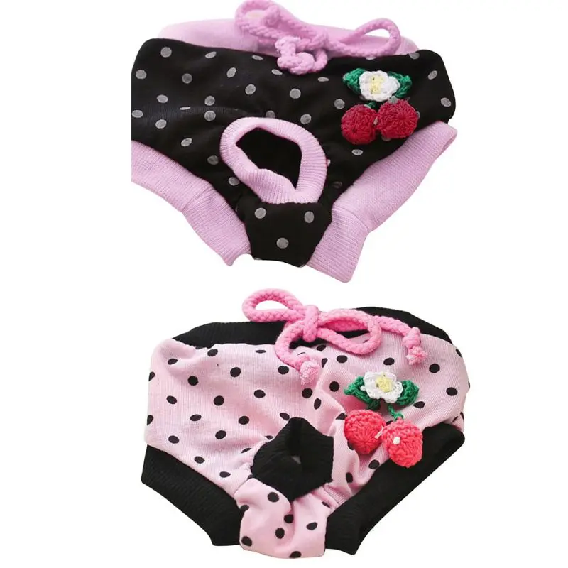 Dog Diapers for Female Dogs Physiological Pantie Reusable Pet Dogs Puppy Cat Clothes Dog Panties Dog Shorts Pants