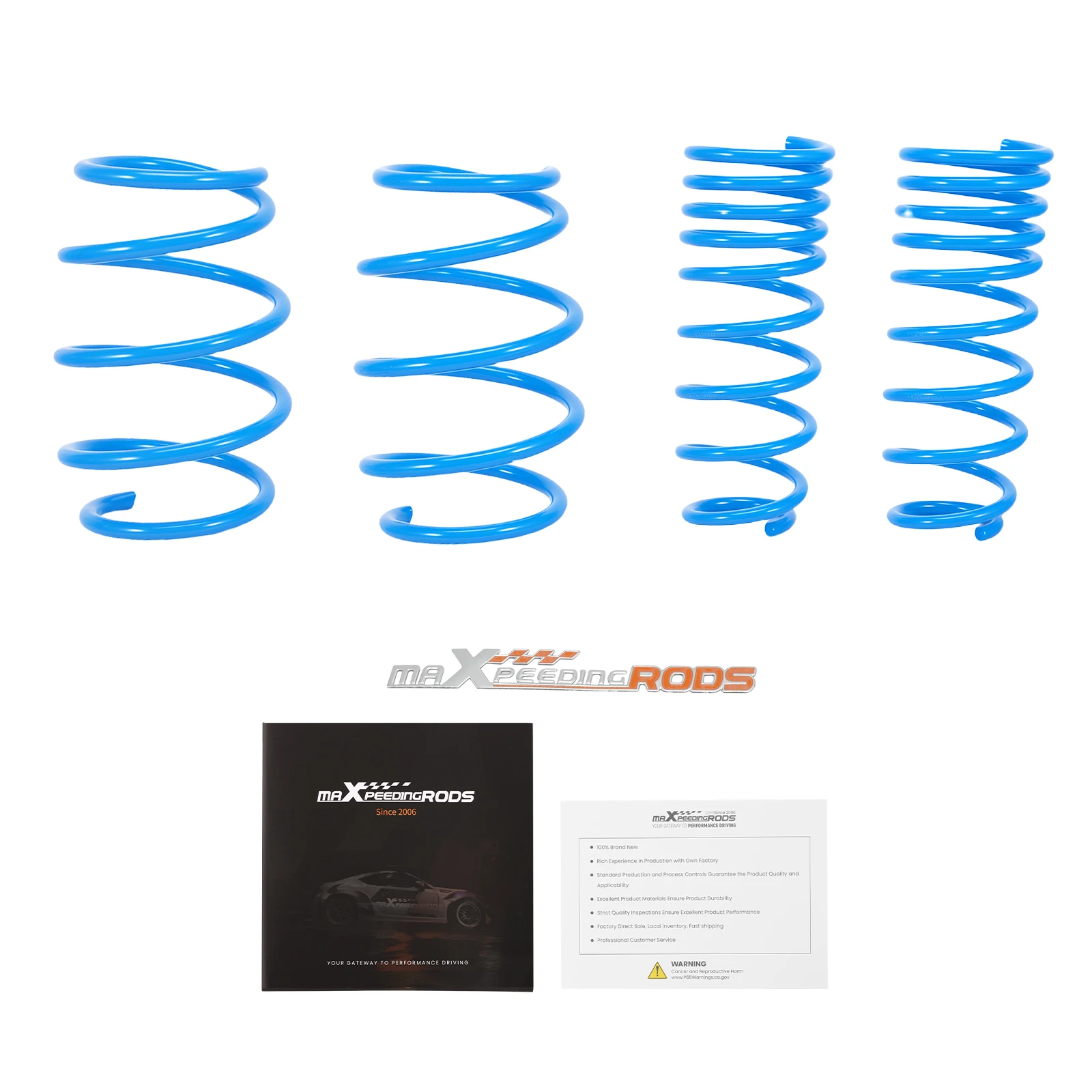 MaXpeedingrods Lowering Springs For Corolla Sedan 2014-19 F: 2