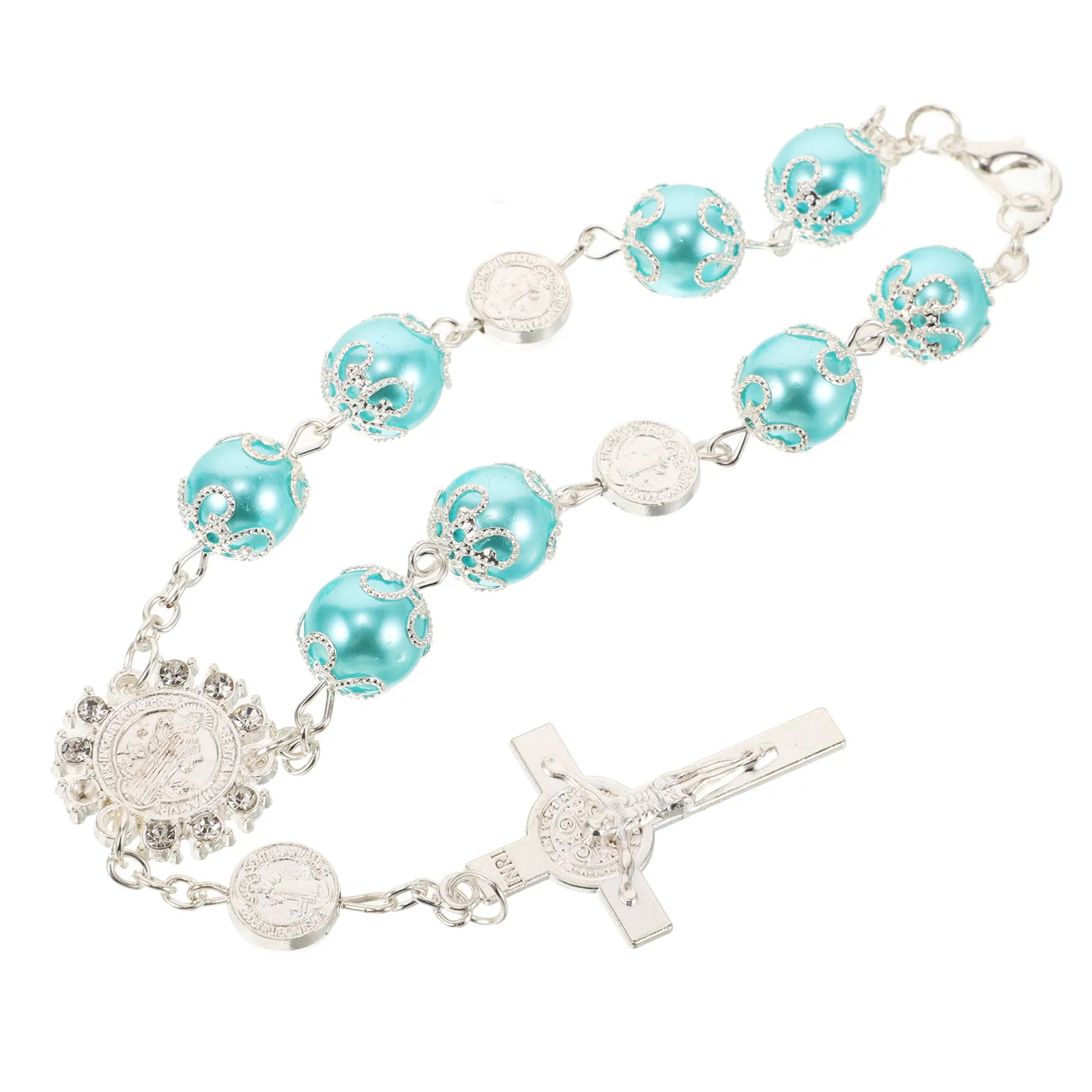 

Exquisite Glass Pearl Hanging Car Charm for Rearview Mirror Stylish Car Interior Accessory Women Girly Decor Pendant Auto