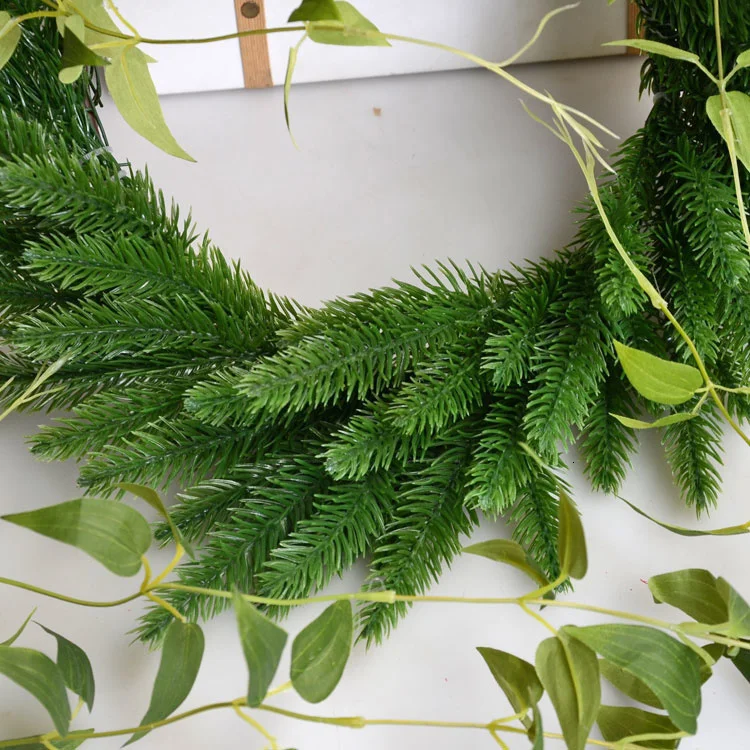 1Pack Fake Christmas Tree Pine Branches Xmas Berries For Christmas Tree DIY Wreath Decorations Noel Table Ornaments Kids Gifts