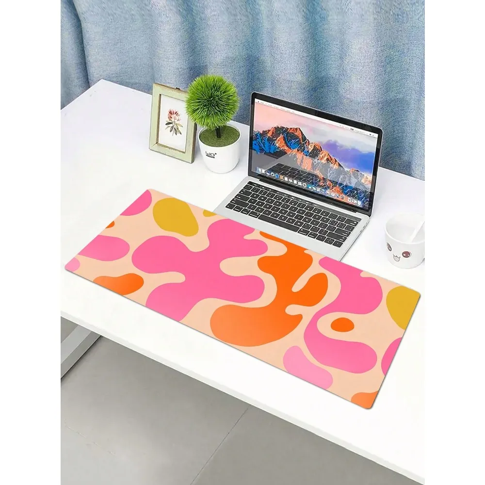 

Colorful pattern mouse pad, rubber anti slip computer, laptop desktop pads, thick keyboard, PC accessories, lock edge design