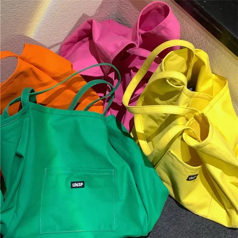 

High Quality Canvas Shoulder Bag Fashion Women's Canvas Shoulder Bag Casual Large Capacity Messenger Bag Handbag Canvas Bag