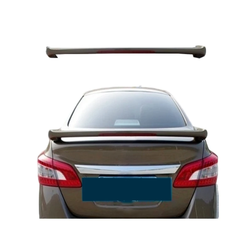 

Car Accessories Abs Plastic Material Trunk Rear Spoiler With Light For Nissan Sylphy 2012 2013 2014 2015